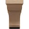 Ekena Millwork 8"W x 24"D x 16"H Classic Bryant Rough Cedar Woodgrain TimberThane Corbel, Primed Tan CORUR08X24X16BRYRCPR - alternate 5
